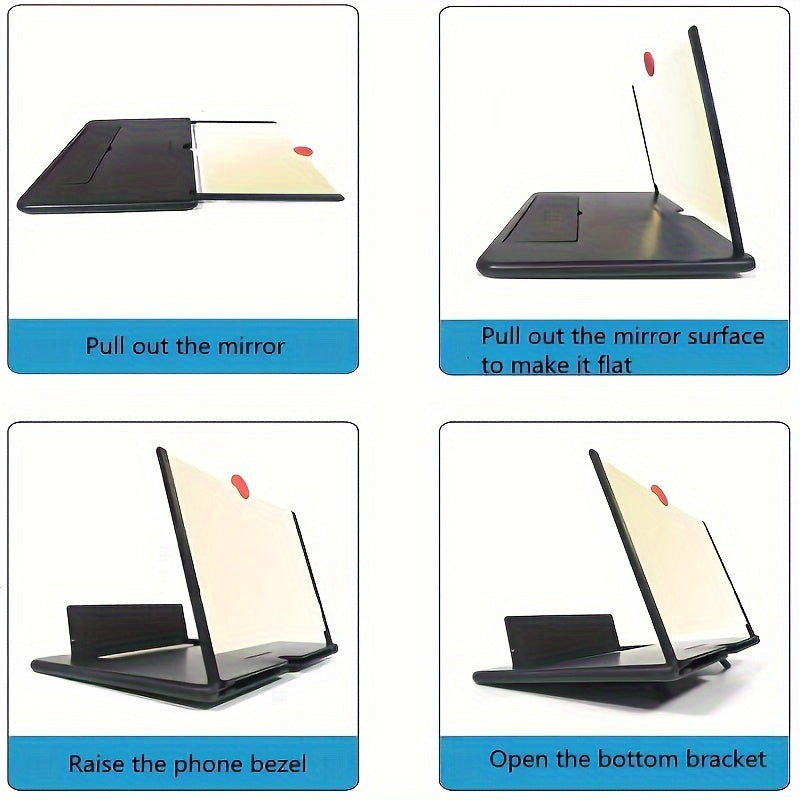 1pc 3D Magnifier Glass Screen Amplifie